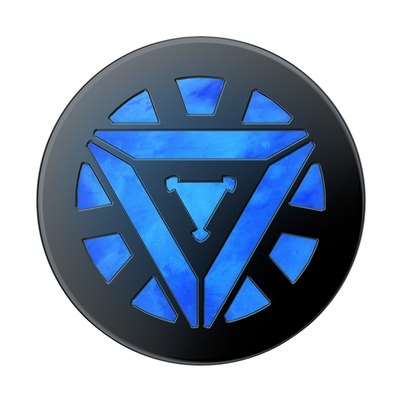 Enamel Glow-in-the-Dark Arc Reactor — Adhesive PopGrip image number 2