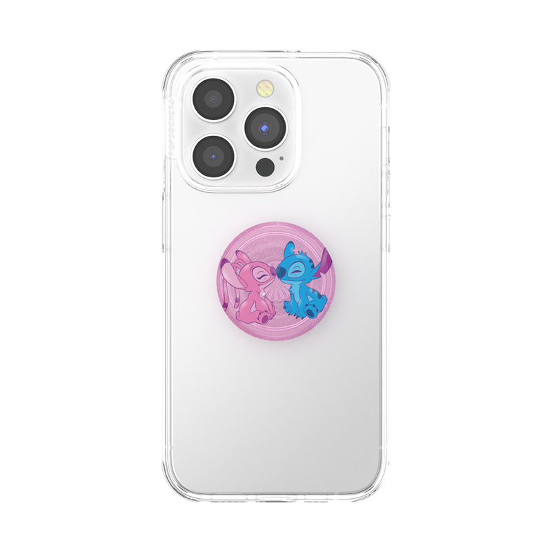 Glitter Angel & Stitch Forever — Adhesive PopGrip image number 4