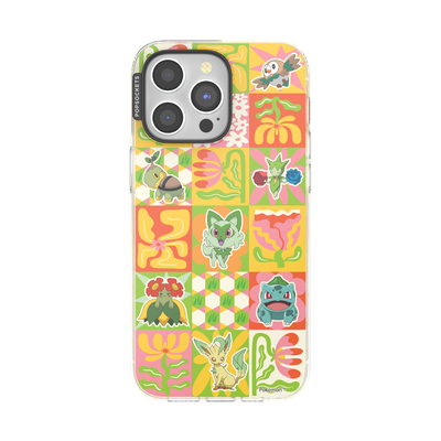 Grass Type Mod Quilt — iPhone 15 Pro Max MagSafe Case