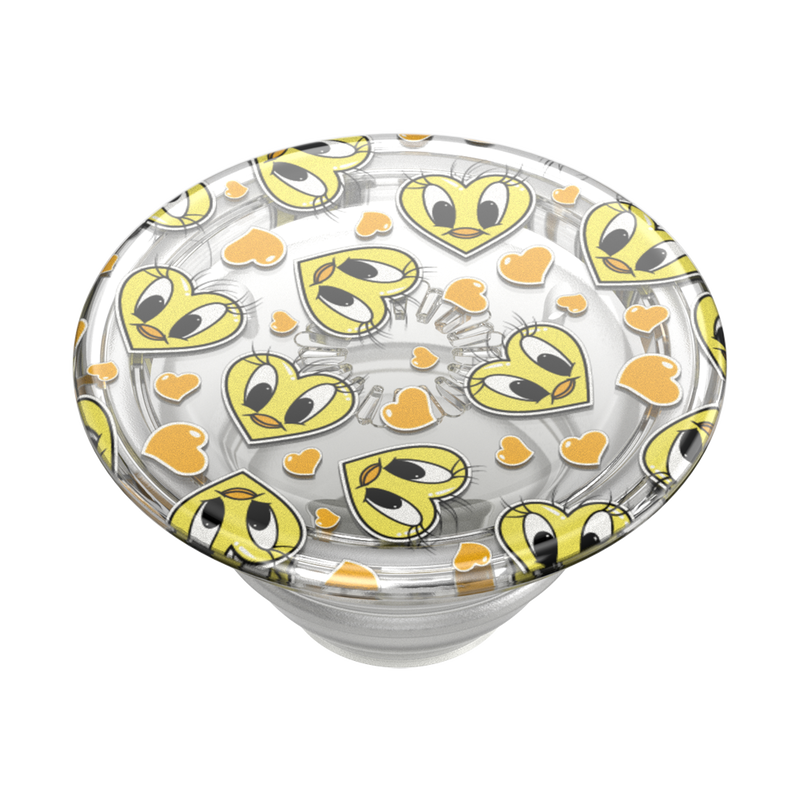Translucent Tweety Heart Toss — Adhesive PopGrip image number 7