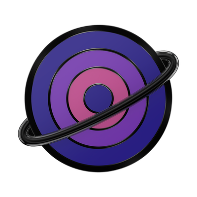Secondary image for hover Enamel Spinner Around The World — Adhesive PopGrip