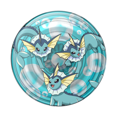 Secondary image for hover Vaporeon Bubbles — Adhesive PopGrip