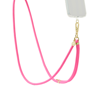 Secondary image for hover Paracord Boca Pink — Phone Strap