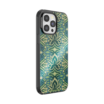 Secondary image for hover Mirror White Lotus Textile — iPhone 14 Pro Max MagSafe Case