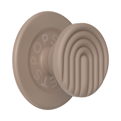 PopOut Latte Curves — MagSafe PopGrip