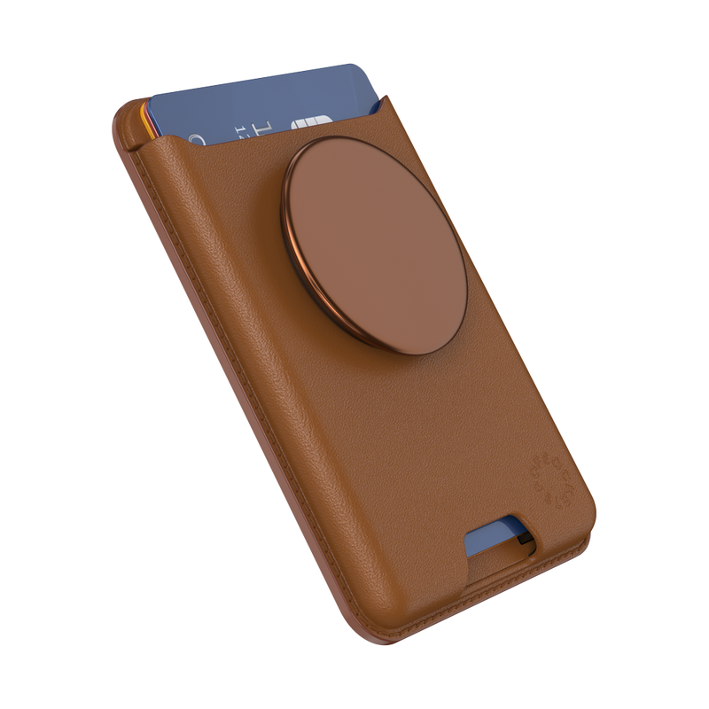 Cognac —  Softgoods PopWallet+ for MagSafe image number 2