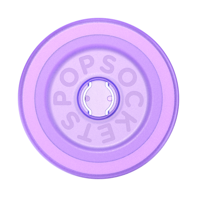 Secondary image for hover Warm Lavender Translucent — MagSafe Round Base