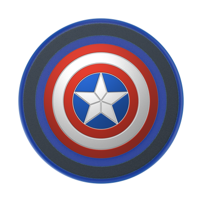 Secondary image for hover Marvel - Enamel Captain America PopGrip for MagSafe® - Round