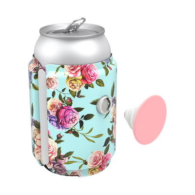 Secondary image for hover PopThirst Can Holder Retro Wild Rose