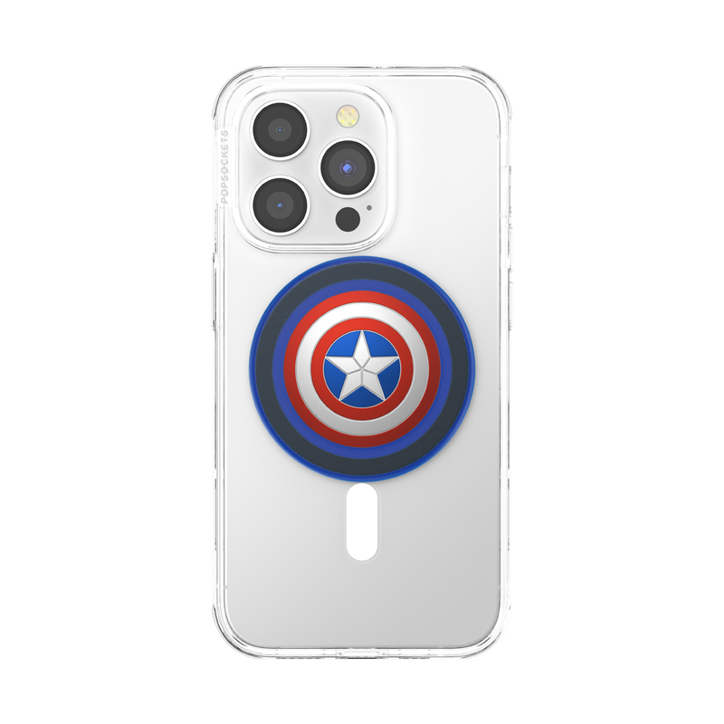 Enamel Captain America PopGrip for MagSafe image number 2