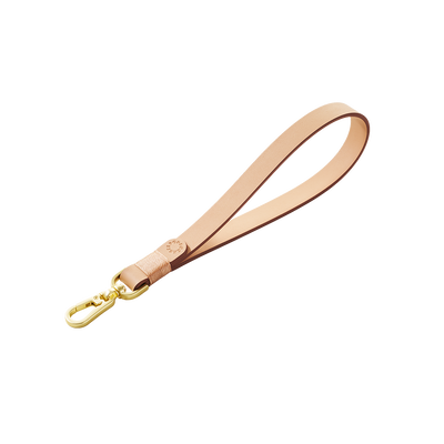 Secondary image for hover Vegan Leather Tan — Phone Wristlet