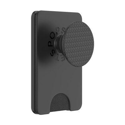 Secondary image for hover Carbonite Weave — PopWallet+ for MagSafe