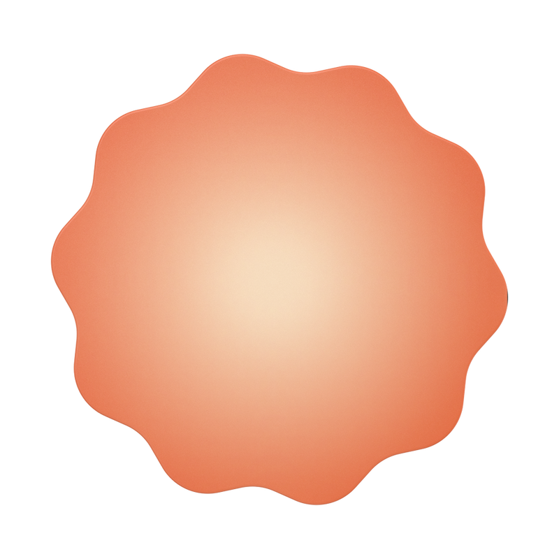 Molded Flower Apricot image number 0