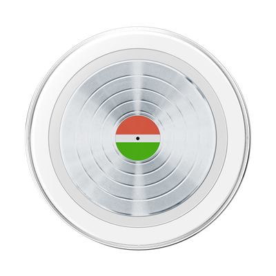 Secondary image for hover Backspin Aluminum 45rpm Silver — MagSafe Round