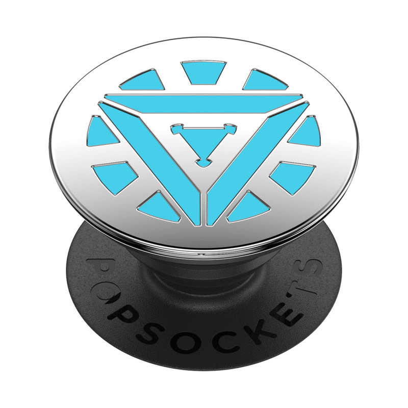 Enamel Glow-in-the-Dark Arc Reactor — Adhesive PopGrip image number 0