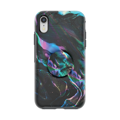Otter + Pop Symmetry Series Case Oil Agate — iPhone XR
