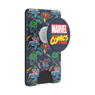 Secondary image for hover PopWallet+ Marvel Comics Navy