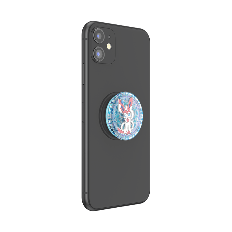 Diamond Sylveon - Glitter Graphic — Adhesive PopGrip image number 3