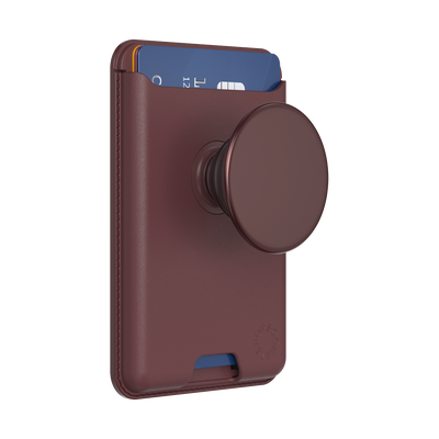 Aluminum Oxblood — Softgoods MagSafe PopWallet+