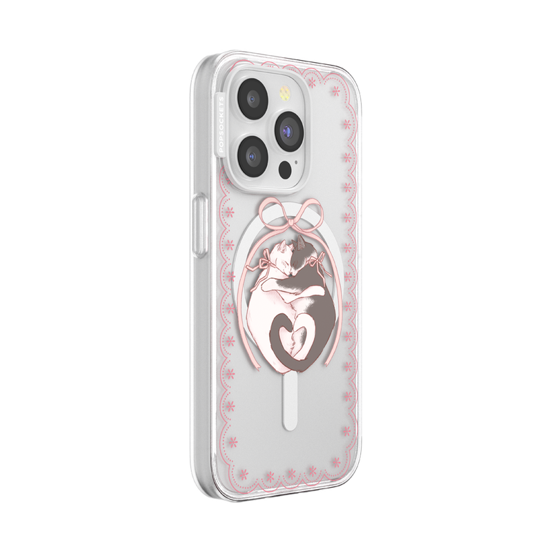 Cat Lovers — iPhone 15 Pro MagSafe Case image number 1