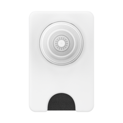 Clear White — PopWallet+ for MagSafe