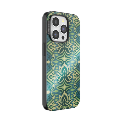 Secondary image for hover Mirror White Lotus Textile — iPhone 15 Pro MagSafe Case