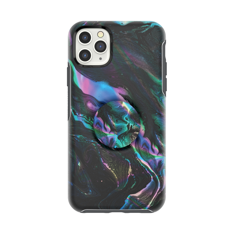 Otter + Pop Symmetry Series Case Oil Agate — iPhone 11 Pro Max image number 0