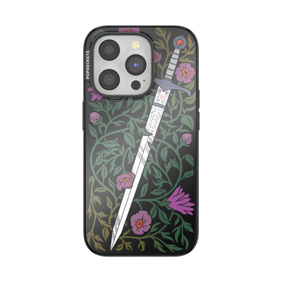 Mirror Thorny Blade Forest — iPhone 15 Pro MagSafe Case