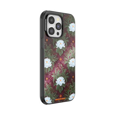 Secondary image for hover Mirror Lush White Lotus — iPhone 14 Pro Max MagSafe Case