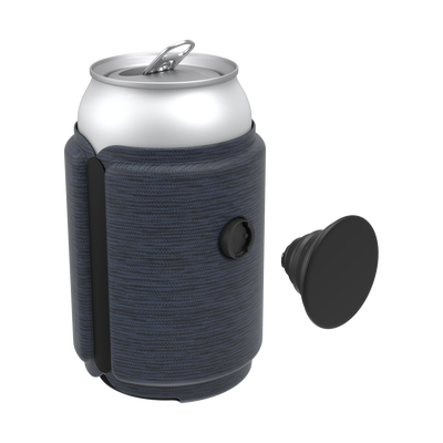 Secondary image for hover PopThirst Can Holder Prussian Navy Melange