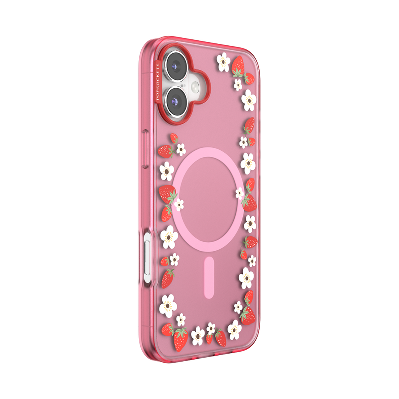 Strawberry Frame — iPhone 16 Plus MagSafe Case image number 1
