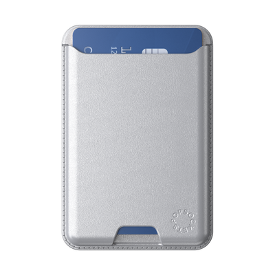 Secondary image for hover Silver — Softgoods PopWallet for MagSafe