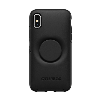 Otter + Pop Black Symmetry Series Case — iPhone XS Max