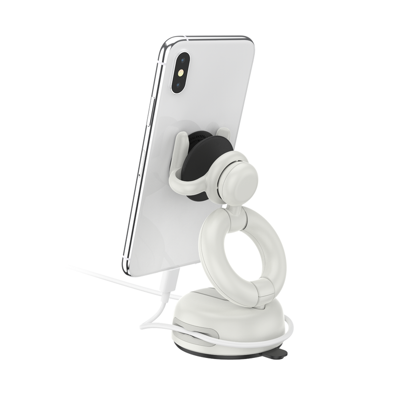 White — Car & Desk Mount image number 8
