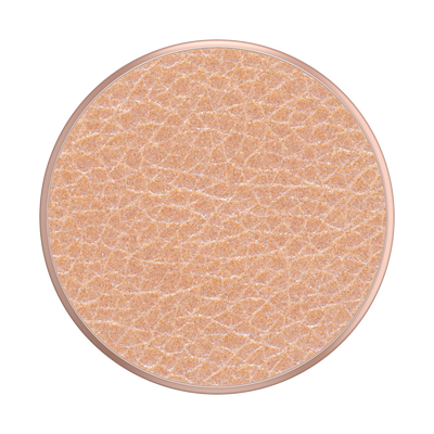 Secondary image for hover Pebbled Faux Leather Rose Gold