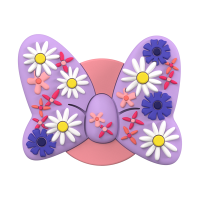 Disney- Floral Minnie Bow