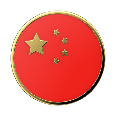 Enamel Chinese Flag