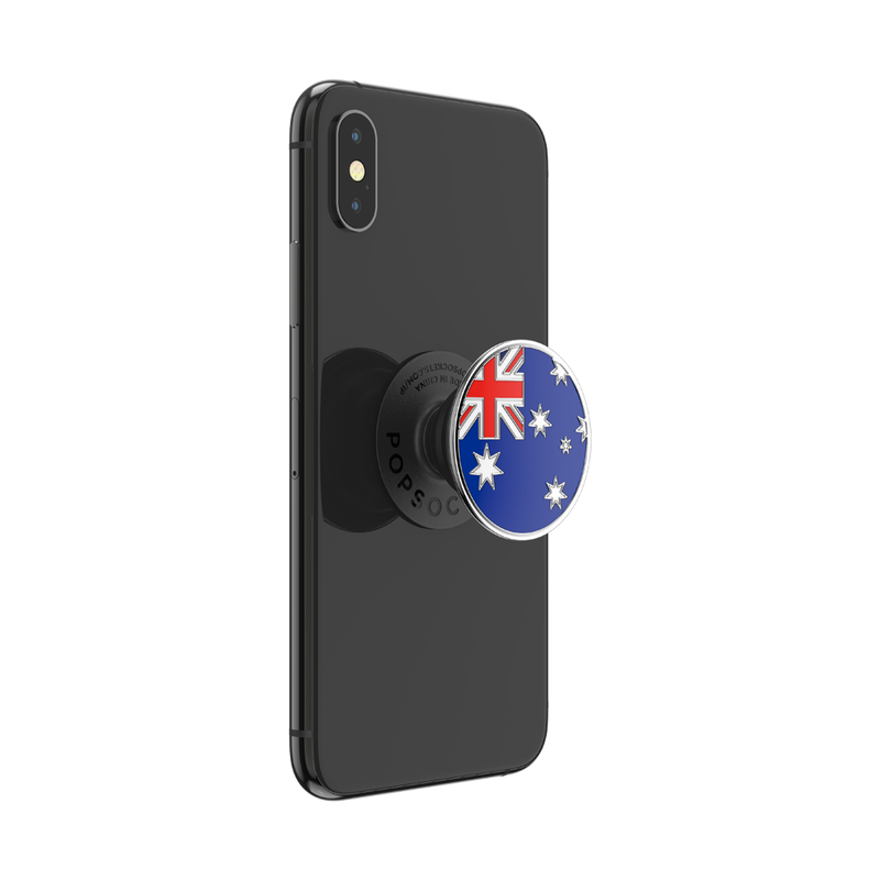 Enamel Australian Flag — Adhesive PopGrip image number 4