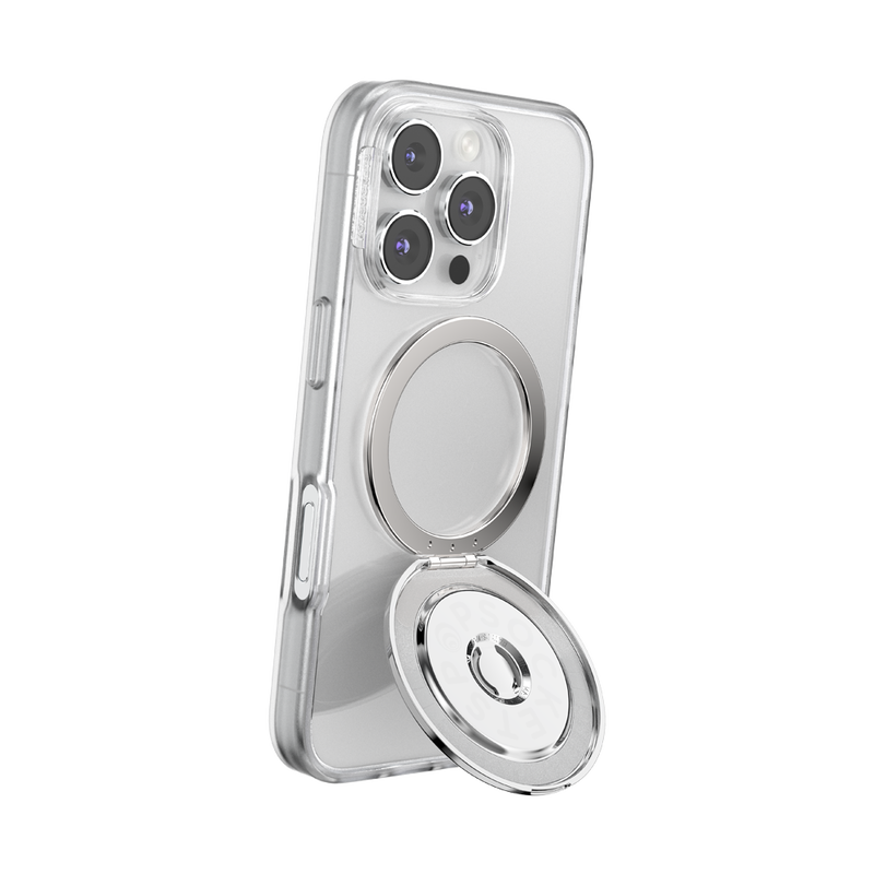 Aluminum Radial Silver —  MagSafe Kick-Out Grip & Stand image number 10