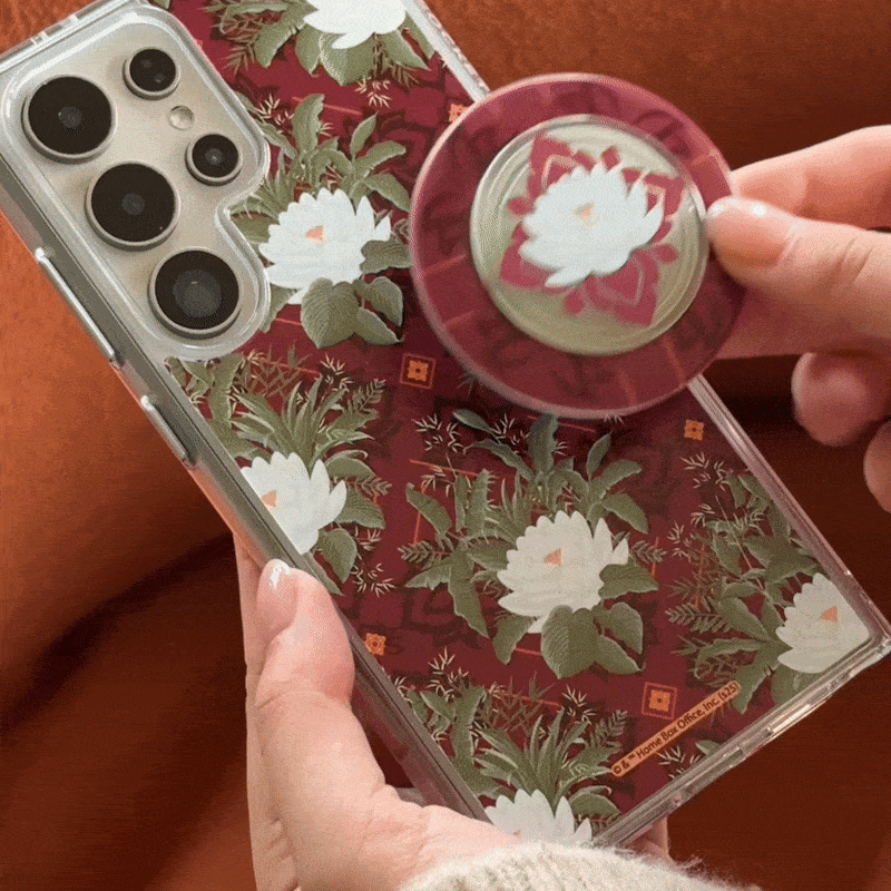 Lush White Lotus — Samsung Galaxy S23+ MagSafe Case image number 2