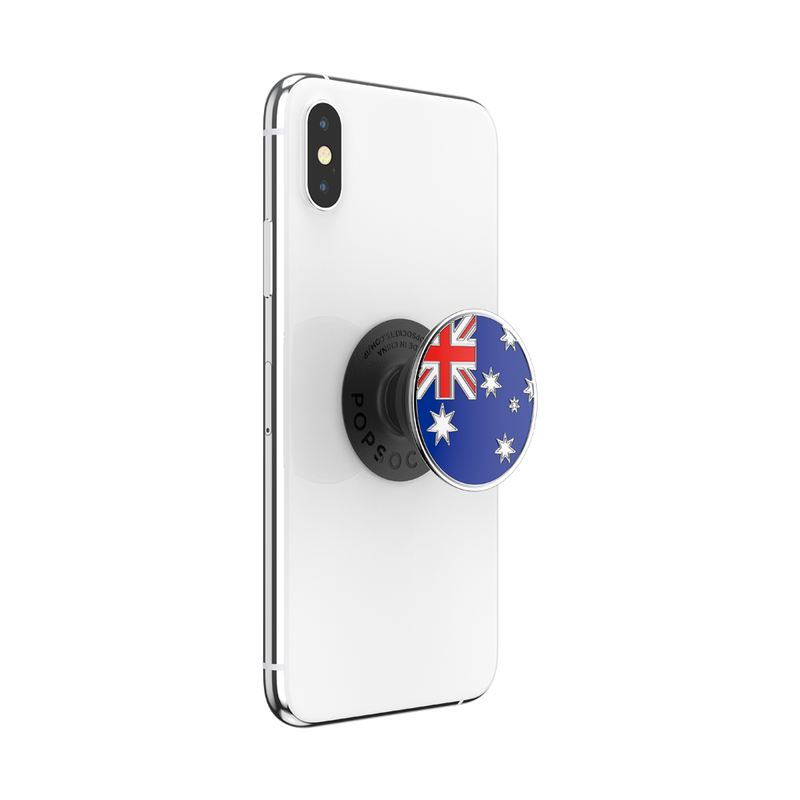 Enamel Australian Flag — Adhesive PopGrip image number 6