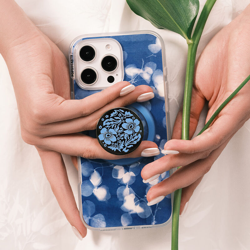 Enamel Lace Blue Vermeer — MagSafe PopGrip image number 10