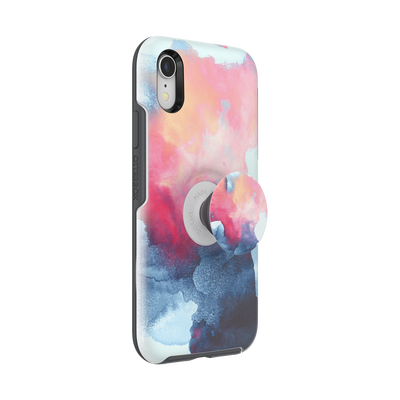 Secondary image for hover Otter + Pop Symmetry Series Case Aura Smoke — iPhone XR