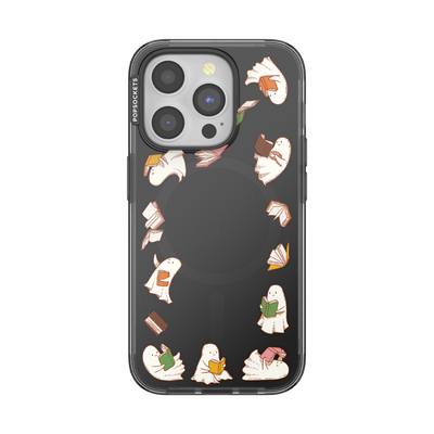 Spooky Book Club Smoke — iPhone 15 Pro MagSafe Case