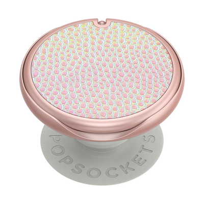 Secondary image for hover PopGrip Mirror Iridescent Pebbled Blush