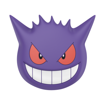 Pokémon - PopOut Gengar Face