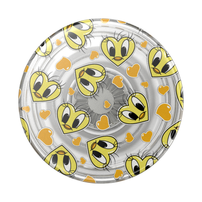 Translucent Tweety Heart Toss