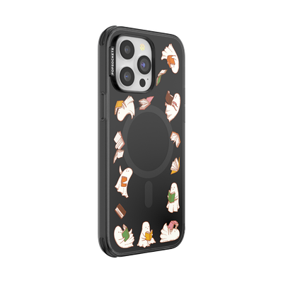 Secondary image for hover Spooky Book Club Smoke — iPhone 14 Pro Max MagSafe Case