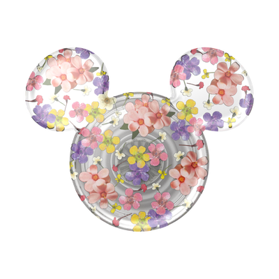 Secondary image for hover Translucent Mickey Mouse Cascading Flowers — Adhesive PopGrip