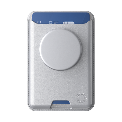 Secondary image for hover Silver —  Softgoods MagSafe PopWallet+